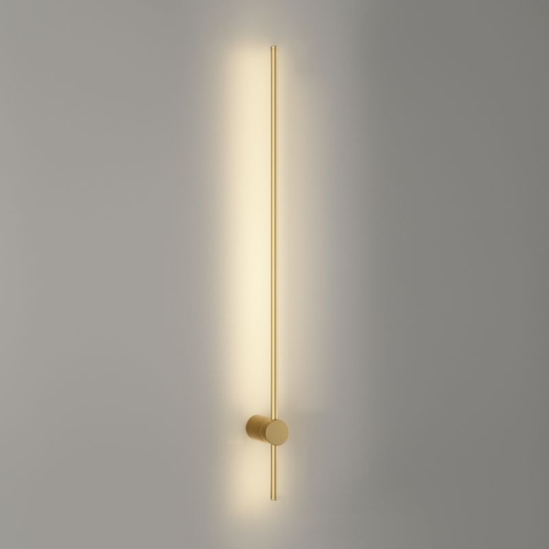 Minimalism Metal Wall Light Modern Style Linear Wall Light Sconce for Living Room