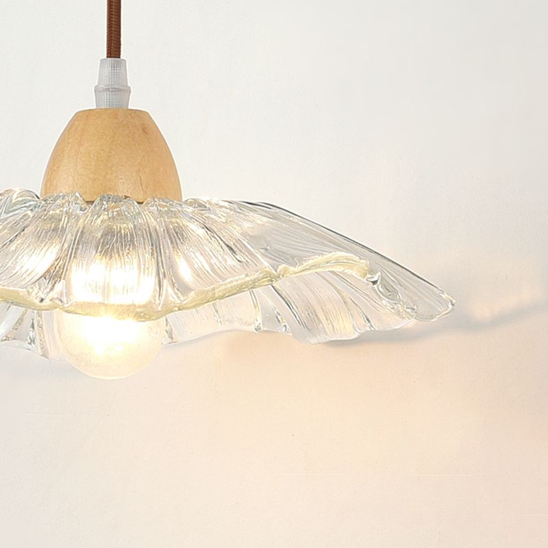 Contemporary Wall Light Fixture Glass Shade Wall Light Sconce for Bedroom