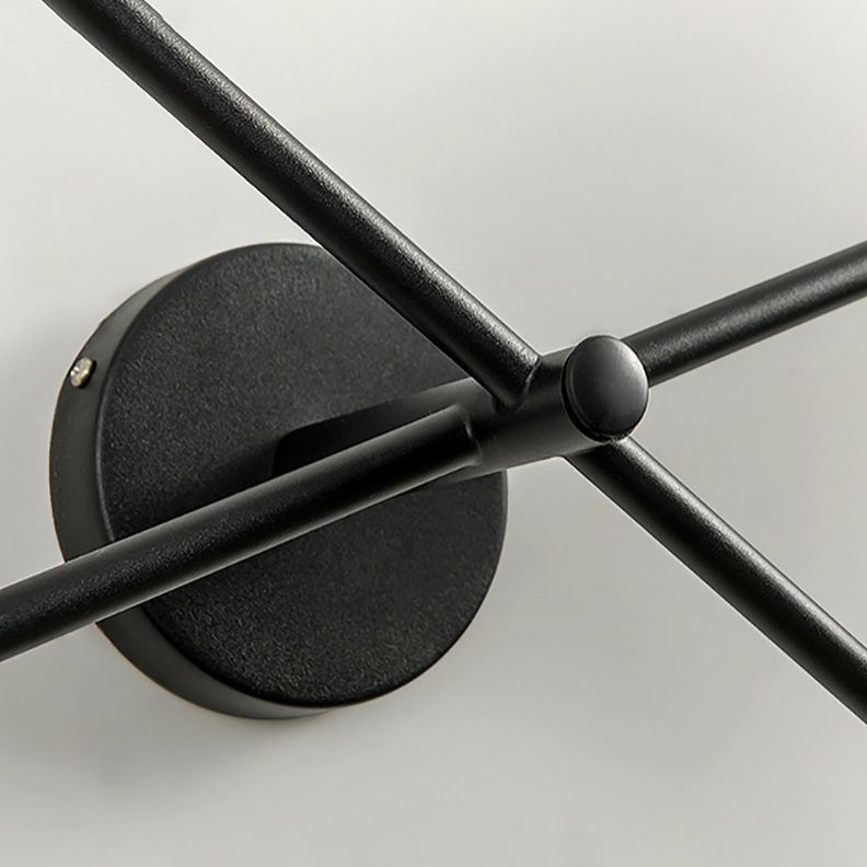 Geometric Sconce Lights Modern Wall Light Fixture Metal 4 Light Wall Sconce Lights