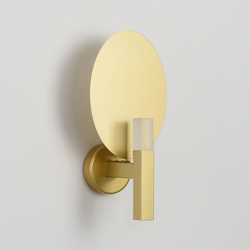 1-Light Geometric Wall Lights Modern Metal Wall Light Fixture