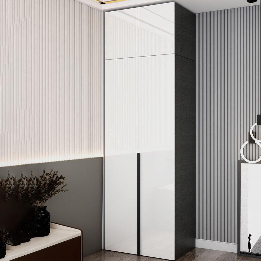 Modern Storage Cabinet Engineered Wood Wardrobe Armoire for Bedroom