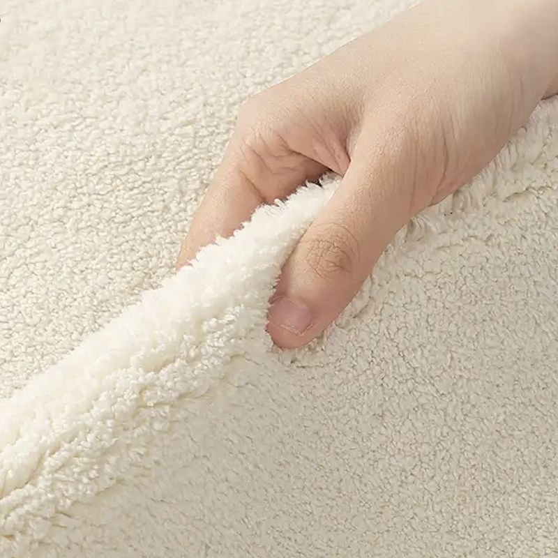 Light Grey Modern Rug Polyester Irregularity Line Rug Washable Rug for Living Room