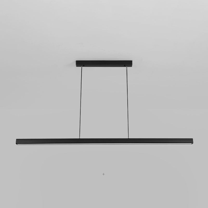 Simple Modern Style LED Hanging Island Pendant Light for Dining Room Living Room