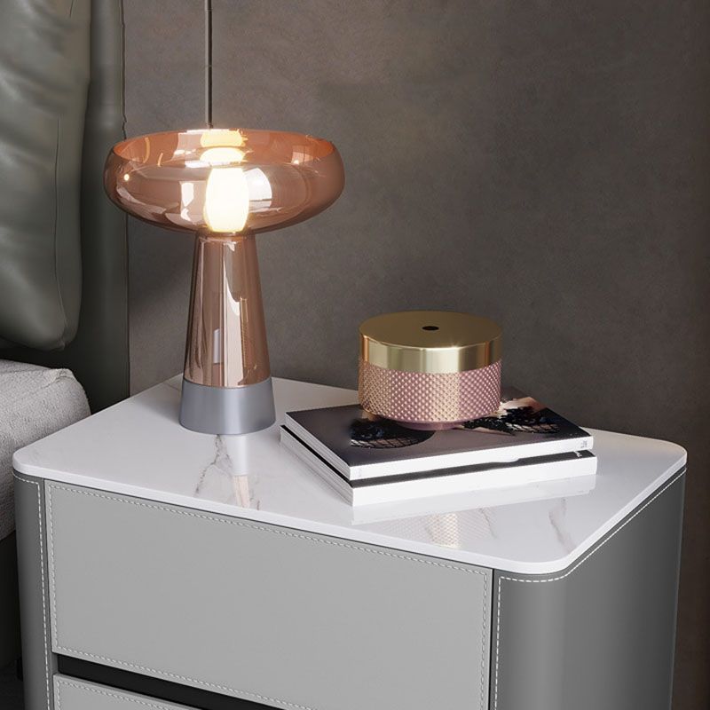 Contemporary Stone Chest Bedroom Vertical Storage Chest in Gray with Drawers