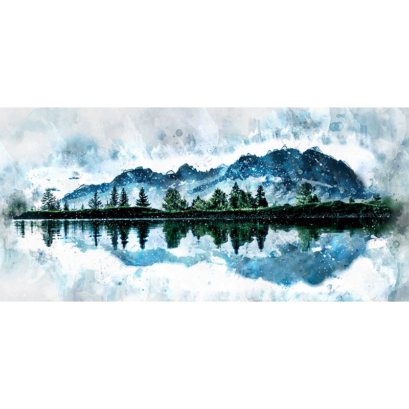 Landscape Painting Mural Wallpaper Illustration Indoor Wall Mural
