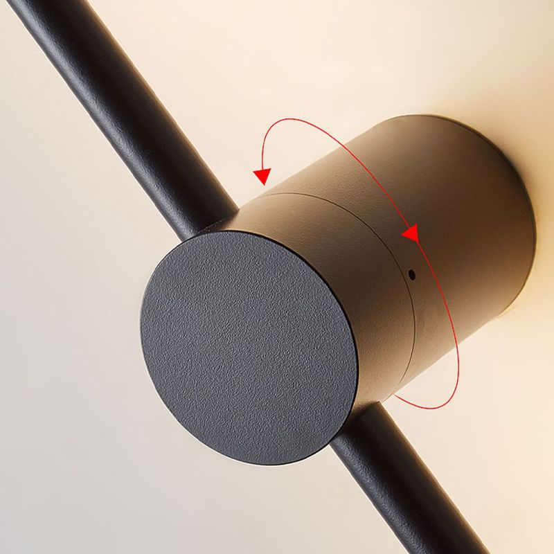 Modern Style Metal Vanity Light Linear Shape Vanity Lamp for Shower Room