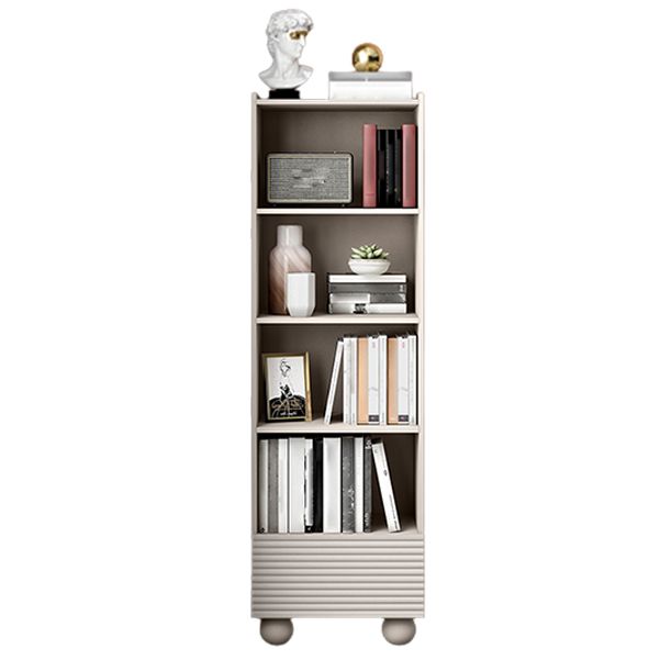 Standard Book Shelf with Drawer Vertical Shelf Bookcase for Office