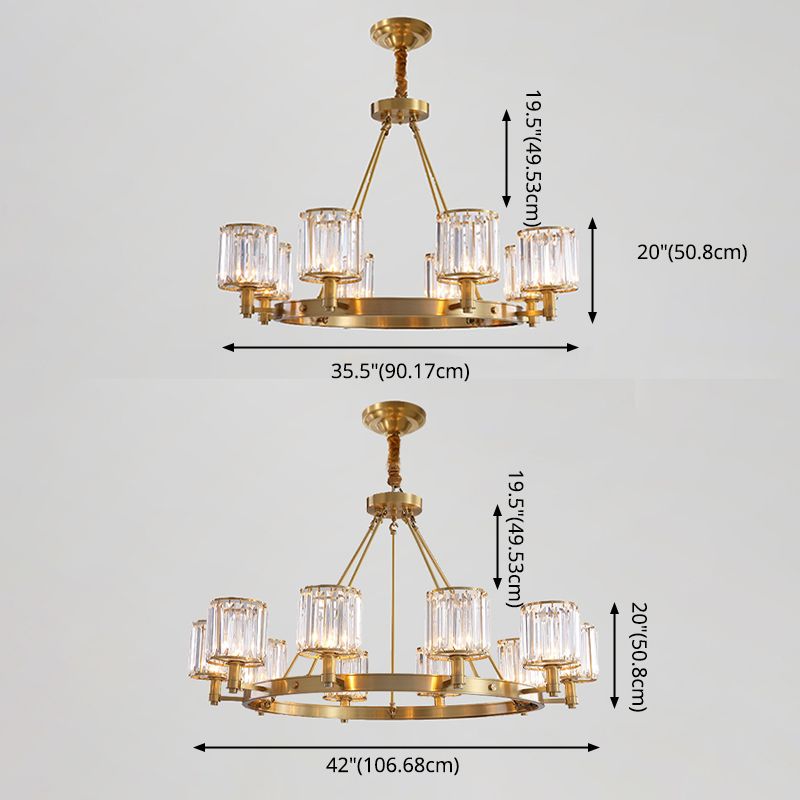 Contemporary Crystal Ceiling Pendant Light Sputnik Hanging Pendant Light for Dining Room