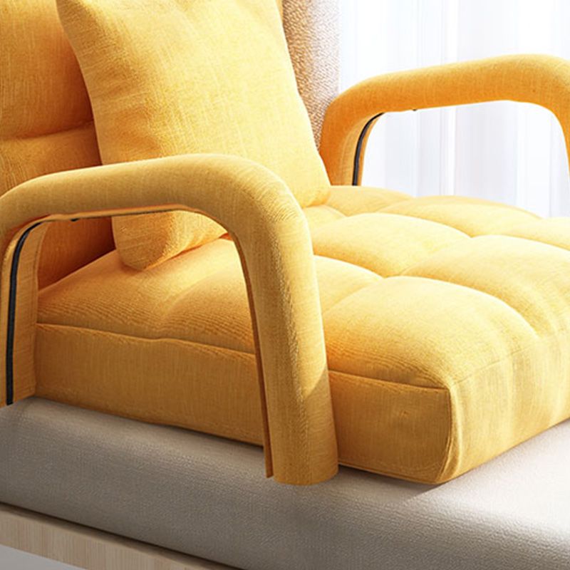 29.52"Wide Armchair Linen Accent Room Chair with Biscuit Back