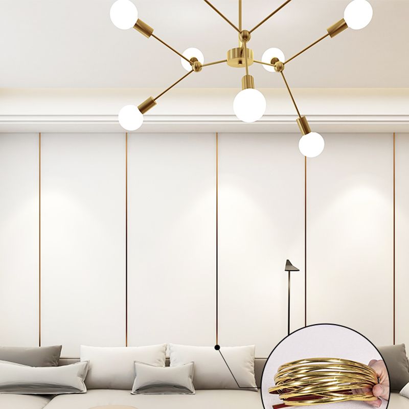 Modern Plain Backsplash Panels Peel and Stick Waterproof Wall Paneling