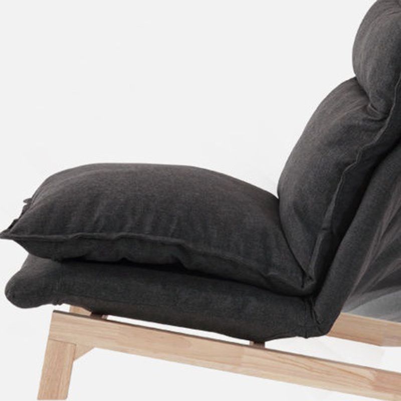 Linen Chair 23.6" L x 31.6" W x 31.4" HConvertible Chair for Living Room