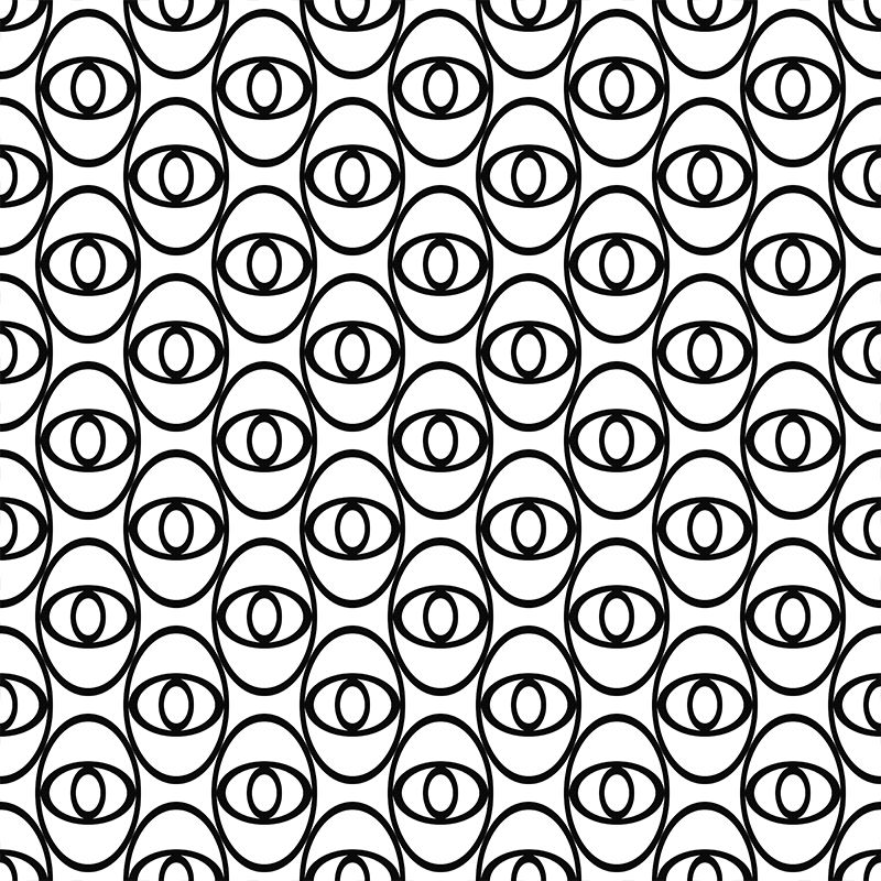 Illustration Geometry Mural Wallpaper Mildew Resistant Wall Covering for House Interior