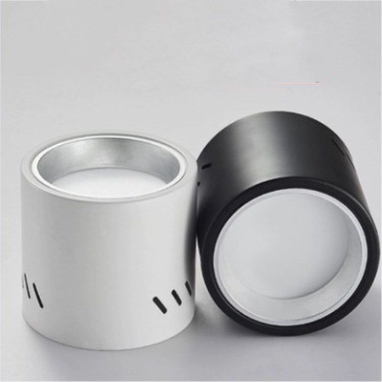 Cilindervormige plafondlamp modern aluminium 1-lichts inbouw voor gangpadrestaurant