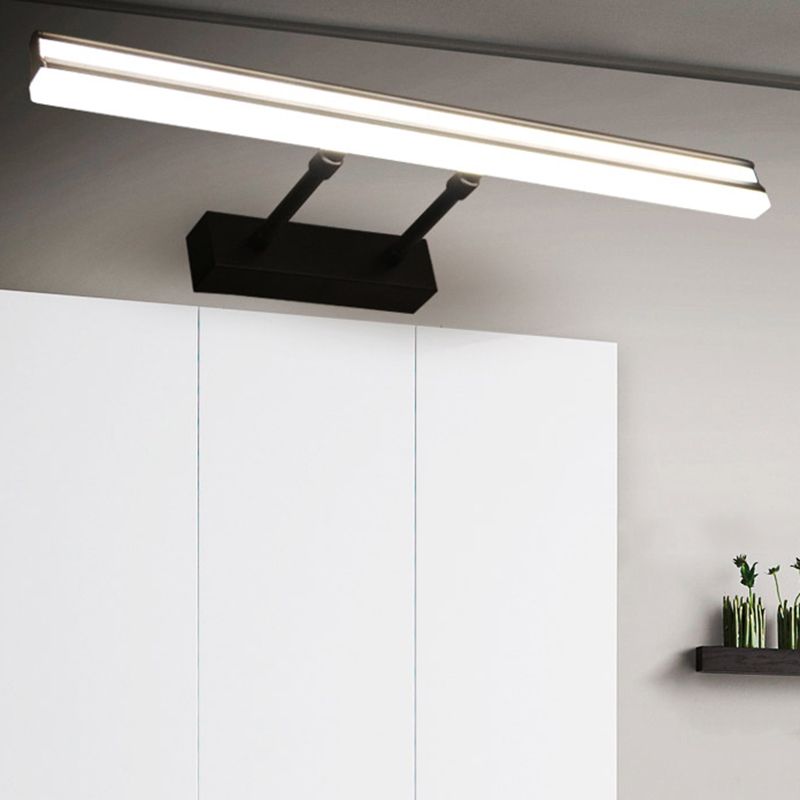 Lineaire schaduw Wandverlichting Moderne eenvoudige stijl Metal 2 Lichten SCONCE LAMP