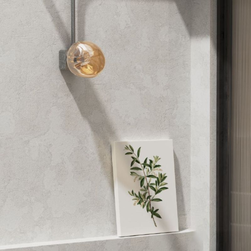 Nordic Style Wall Light Geometry Shape Wall Lamp with Glass Shade for Living Room