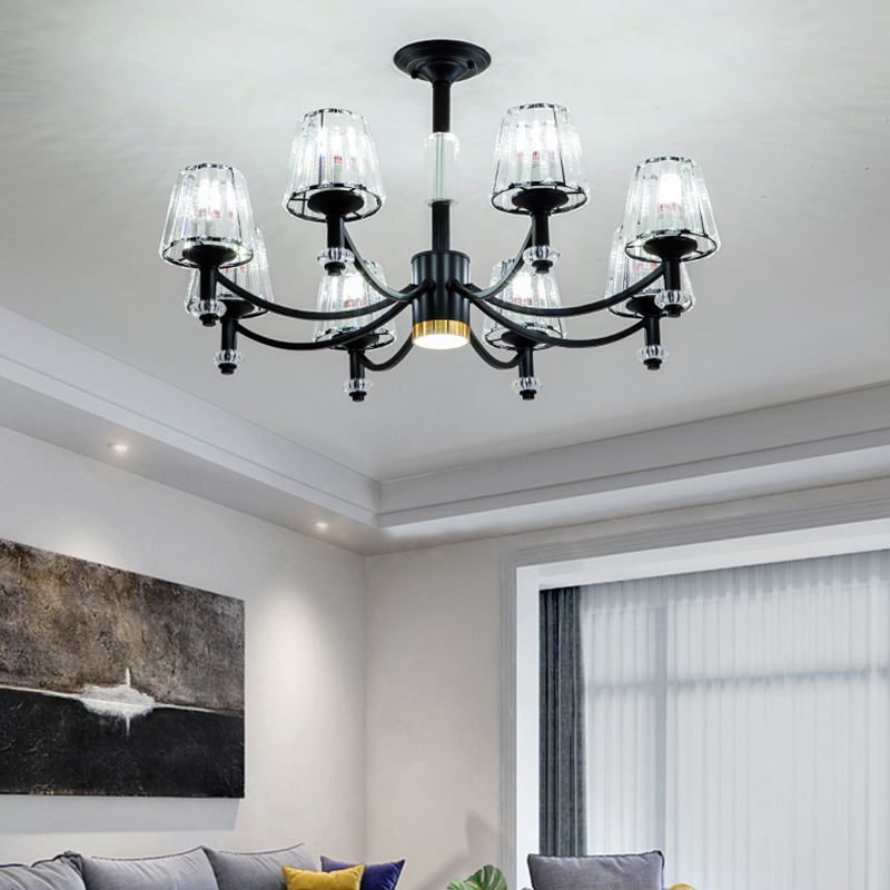American Glass Chandelier Multi Light Chandelier Pendant for Dining Room