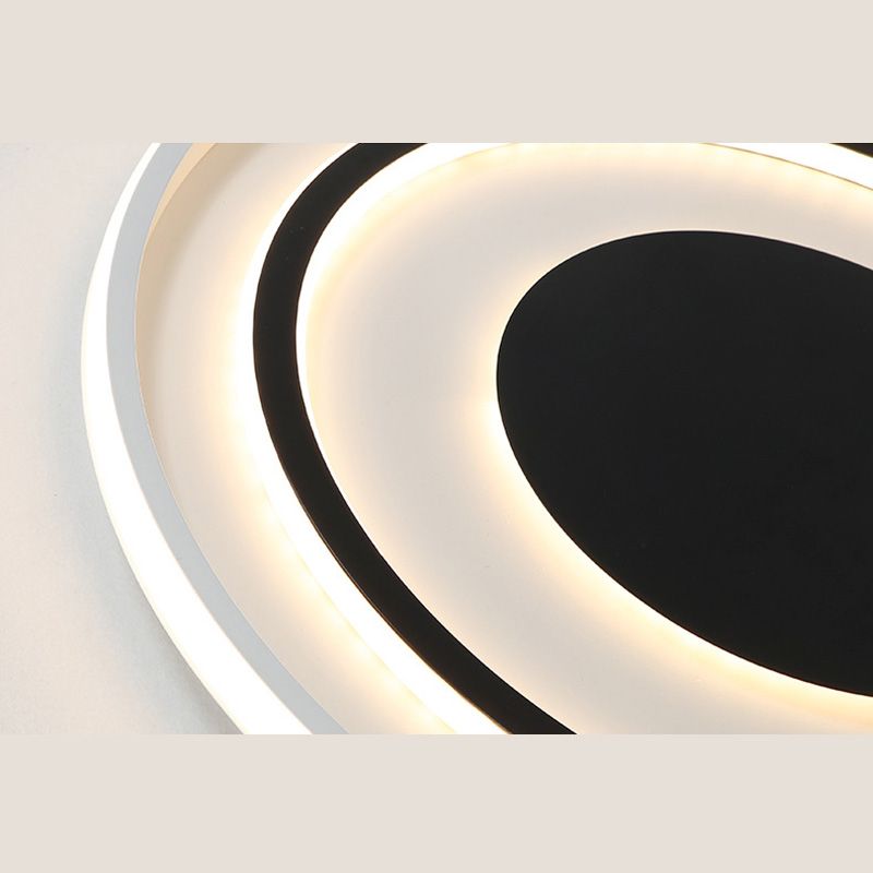 Modern Simple Style LED Lamp Flush Mount Ceiling Light for Living Room Bedroom