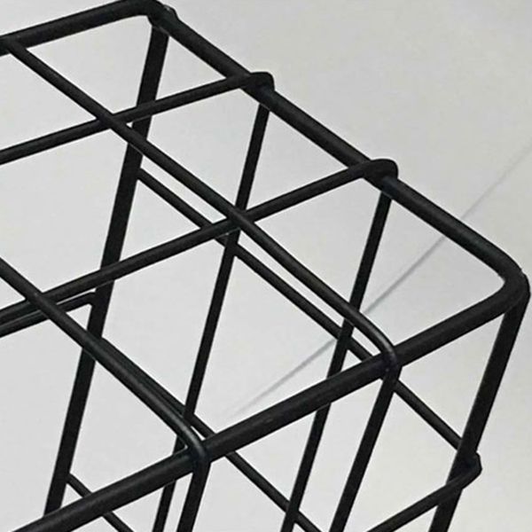 Wall Mounted Bookshelf Contemporary Style Bookcase for Home Study Room