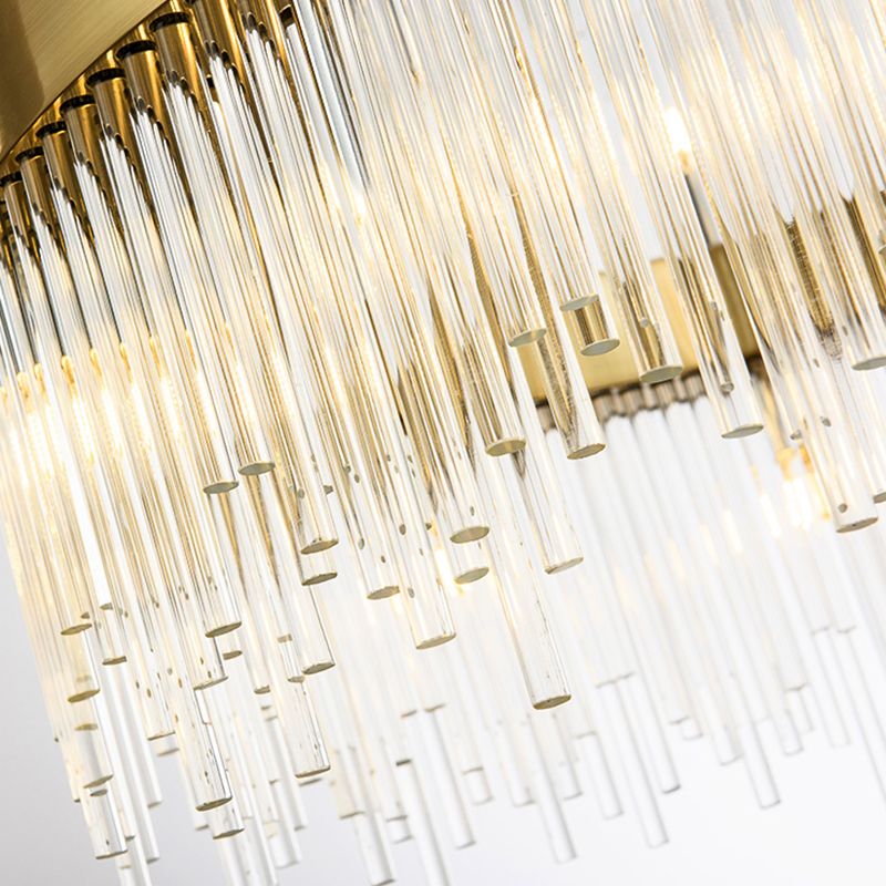 Luz de lujo moderno moderno simple led encogedor led lámpara luz para sala de estar dormitorio de comedor