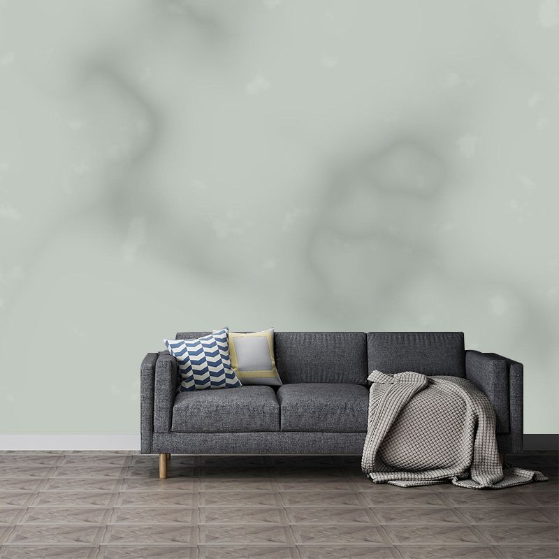 Industrial Marble Texture Mural Mildew Resistant Covering for Dining Room