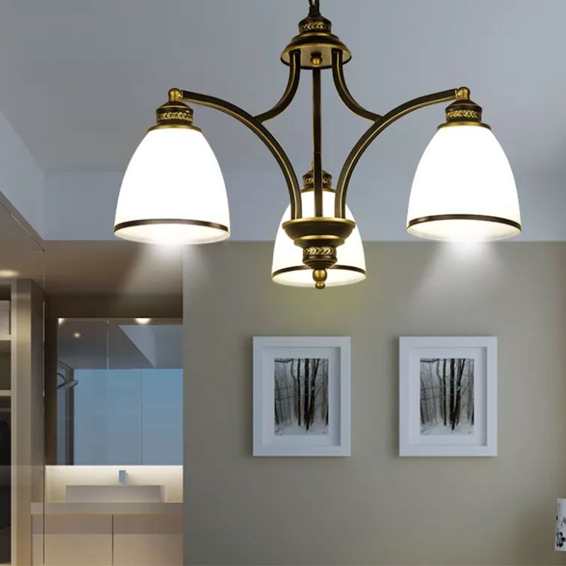 Branch Chandelier Modern Style Glass Multi Lights Chandelier Lighting Fixtures