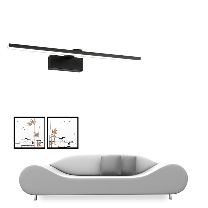 Modern Style Linear Wall Lighting Aluminum Wall Mirror Mounted Light Fixture