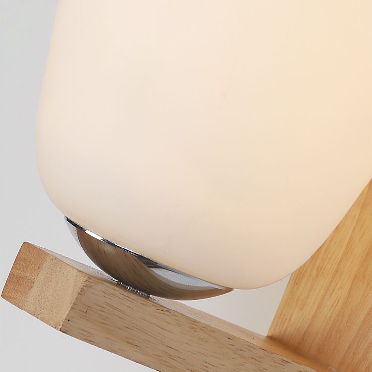 Éclairage mural ombré Simplicité Style Wood Beige Sconce Lightture