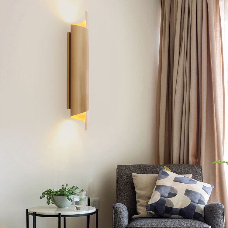Gewikkelde muurverlichting armatuur eigentijdse stijl metalen wand gemonteerd verlichtingsarmatuur