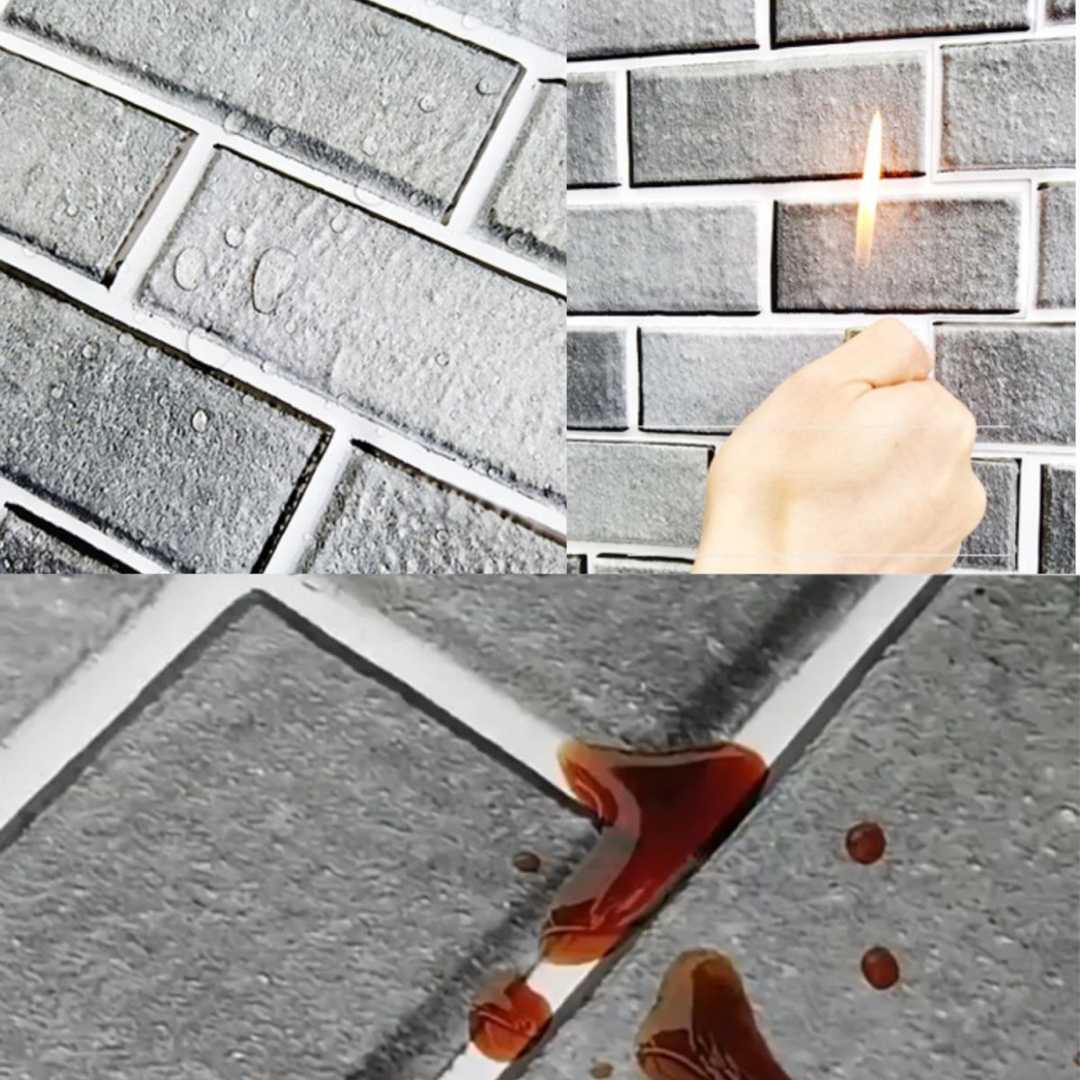 3D Wall Paneling PVC Waterproof Wall Paneling for Living Room