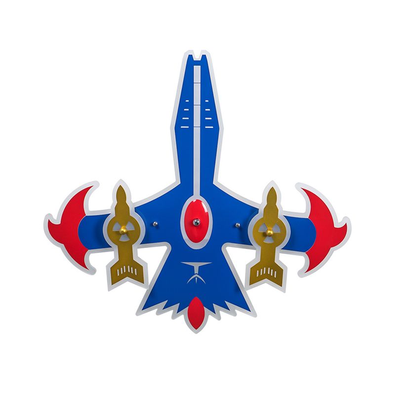 Lampada da incasso a LED in acrilico per aereo da cartone animato vicino all'illuminazione a soffitto in blu per la camera da letto del ragazzo