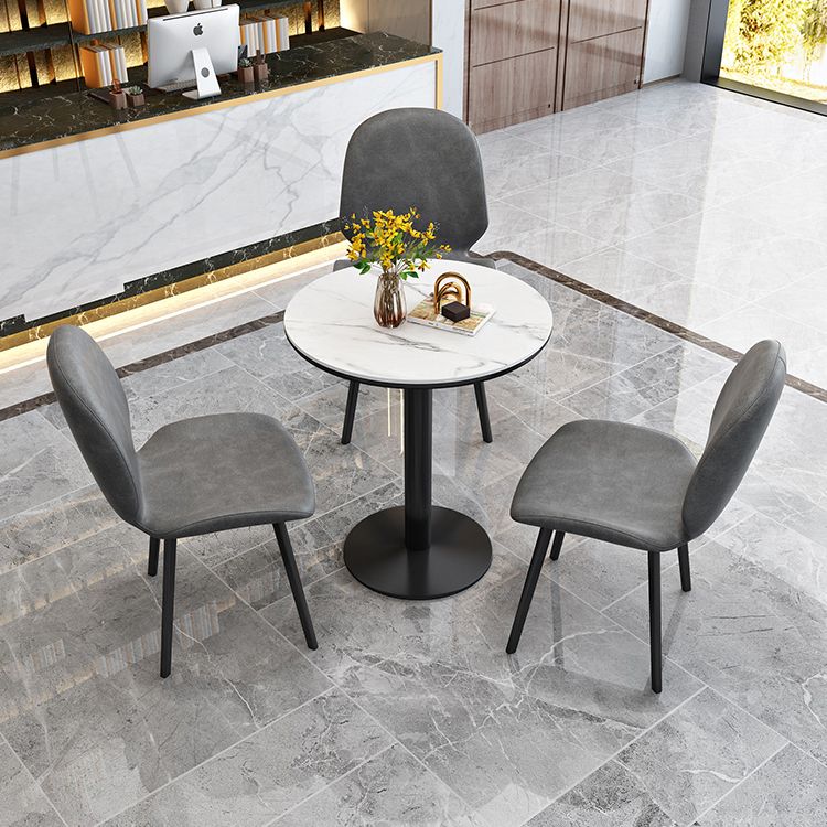 Mesa de comedor de piedra Mesa de comedor de estilo industrial para comedor