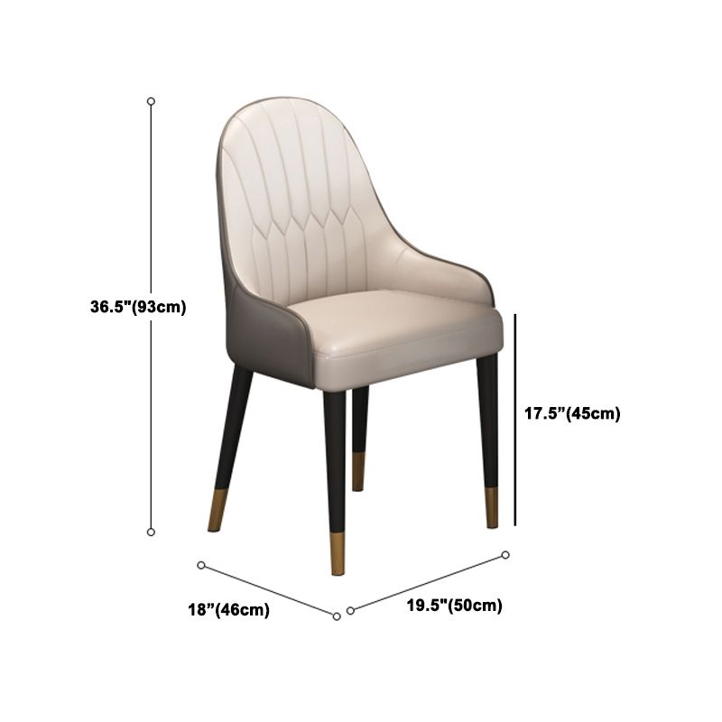 Glam Rectangle 1/4/5/6/7 Pieces Dinette Set Indoor White and Gold Dining Set