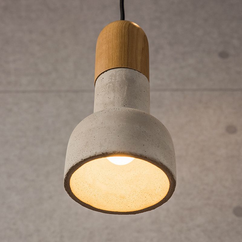 1 Bulb Barn a sospensione Luce industriale Stile industriale Apparecchio di soffitto grigio/verde/rosso con cavo sospeso