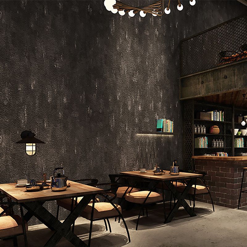 Vinyl 33' x 21" Industrial Wallpaper for Loft Non-Pasted Cement Pattern Wall Decor