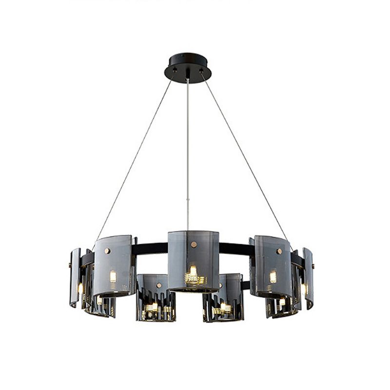 Semplici lampadari lampadari in vetro lampadario appeso per la caffetteria