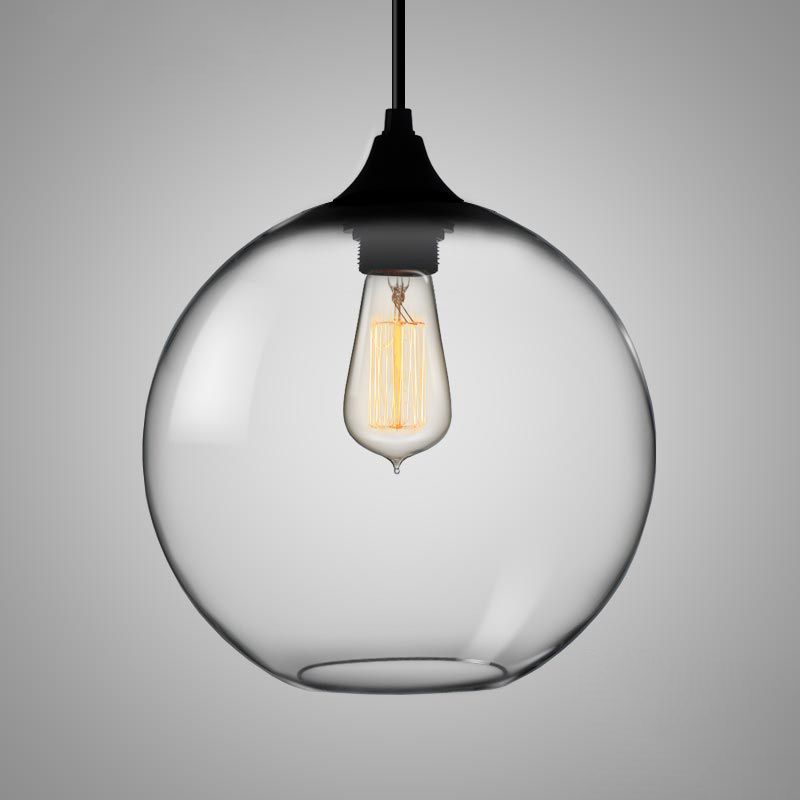 Modern Style Hanging Light Creative Glass Shade Pendant Lighting Fixture
