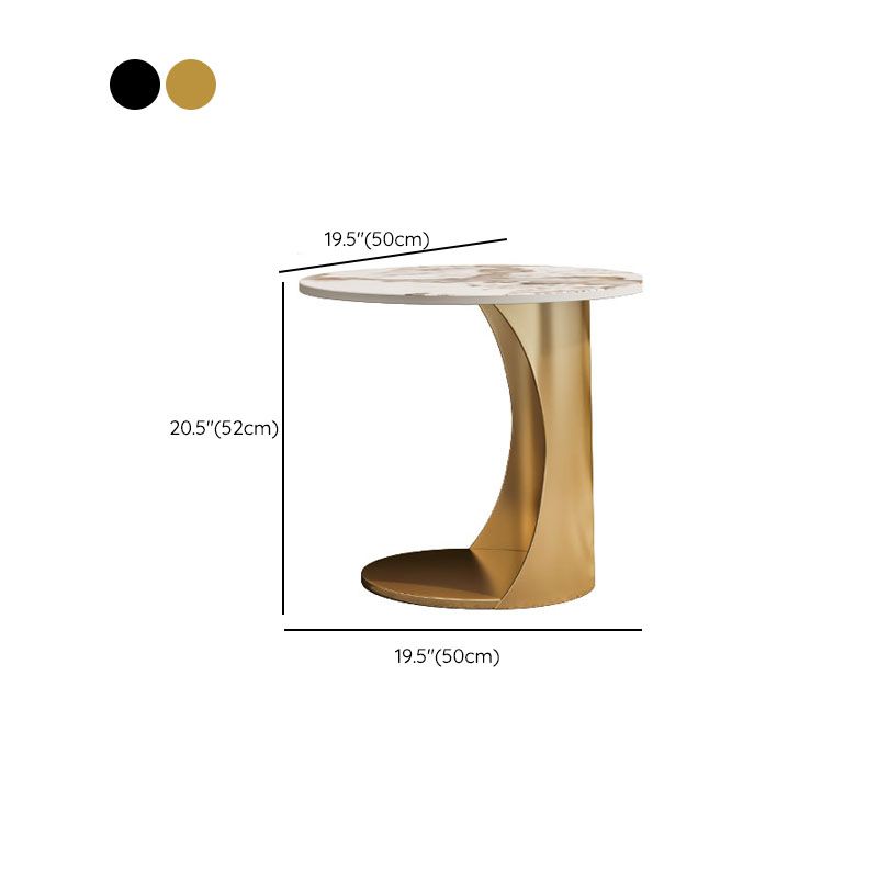 Frame Round Coffee Table Slate Top Coffee Coffee or End Table
