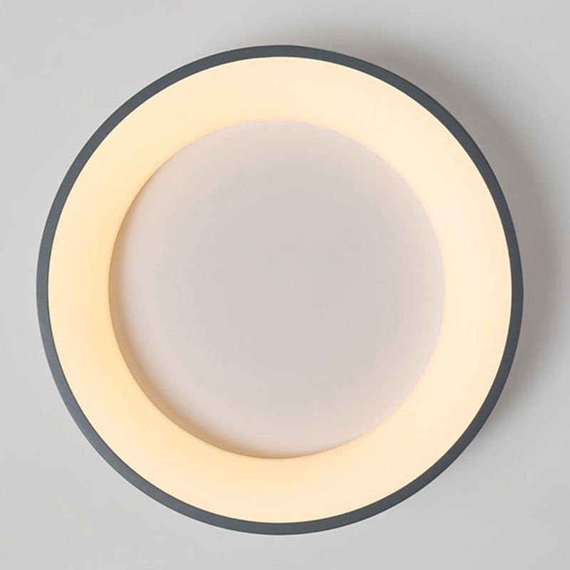 Circular Flush Mount Ceiling Lights Modern Acrylic Flush Light