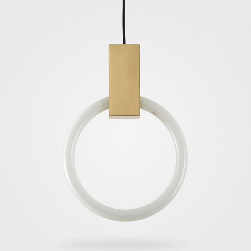 Lámpara de colgante geométrica de luz geométrica para el hogar contemporáneo para el comedor