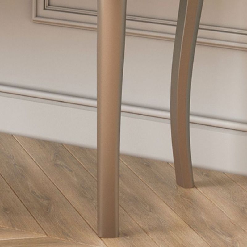 Victorian Storage Makeup Vanity Desk Bedroom Dressing Table Stool Set with 3 Drawers