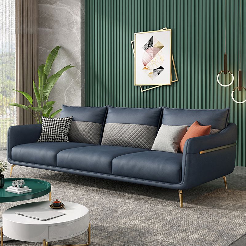 Moderner Stil Charles von London Latex/Schwamm Sitz gefülltes Massivholz -Basisofa gefüllt