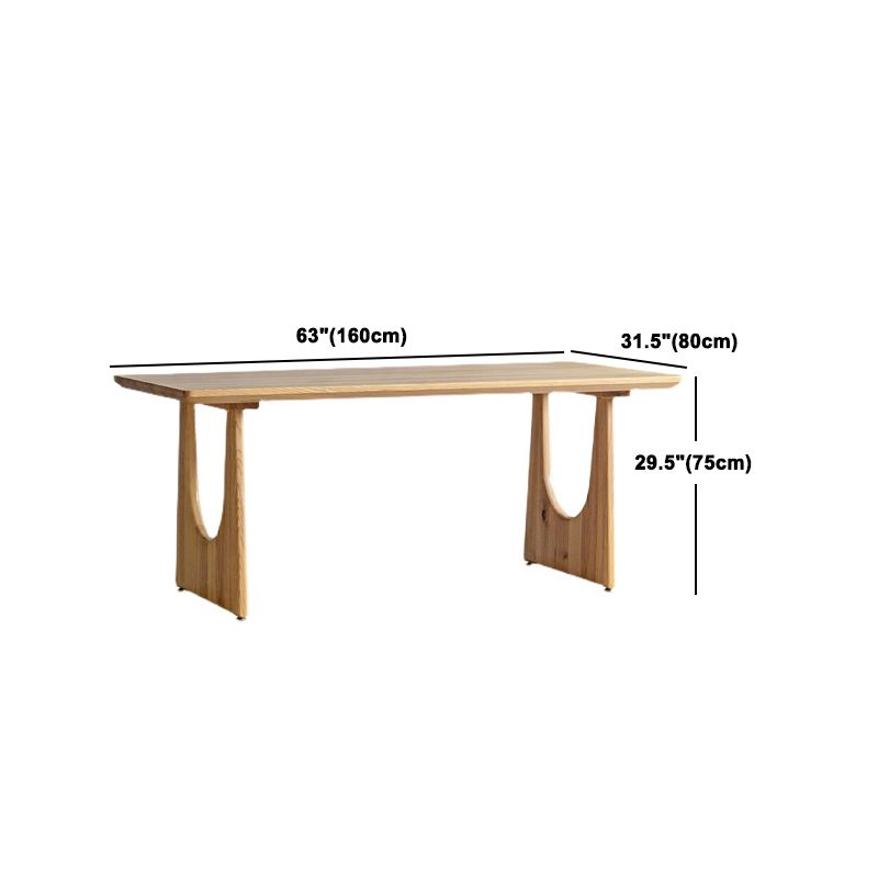 Industrial 1/2/4/5/6 Pieces Rectangle Dining Solid Wood Dining Room Table with Chairs