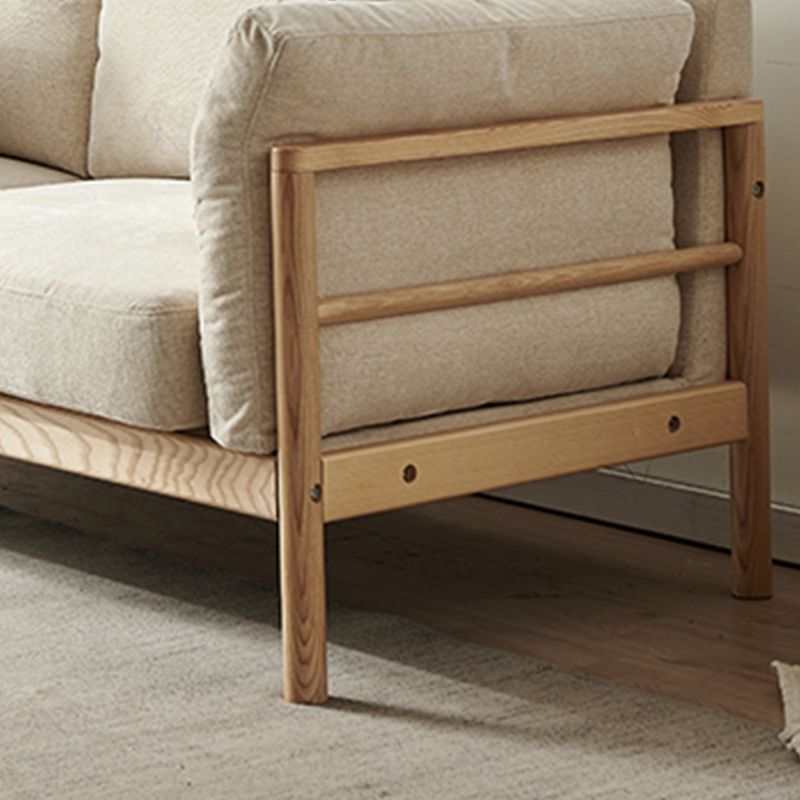 Canapé arrière en vrac contemporain 32,68 "High Pillow Top Top Tissu Fabric pour le salon