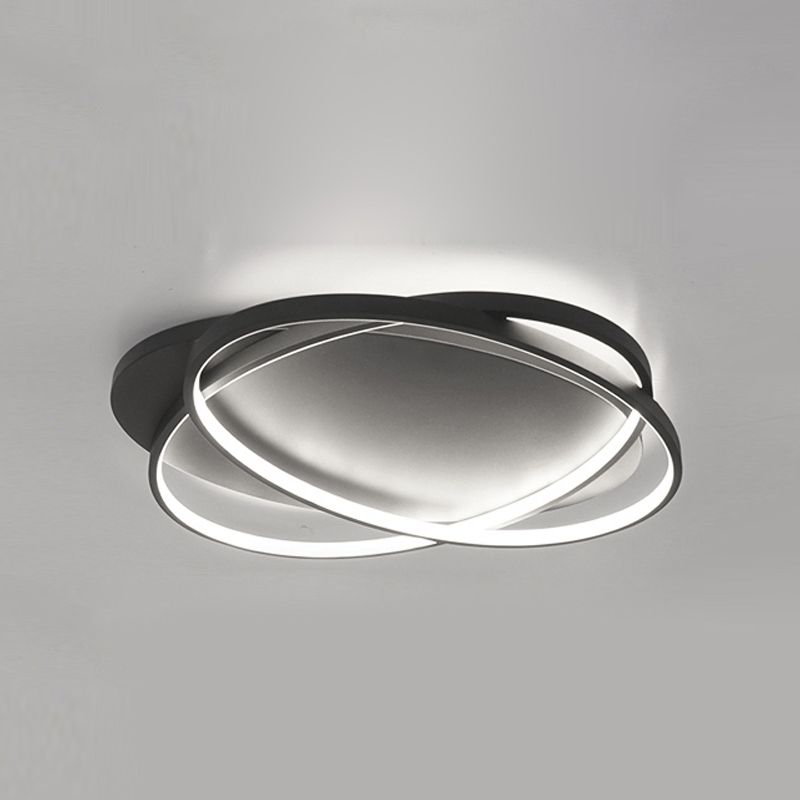 Éclairage de plafond encastré à LED 2 lumières plafonniers modernes pour salon