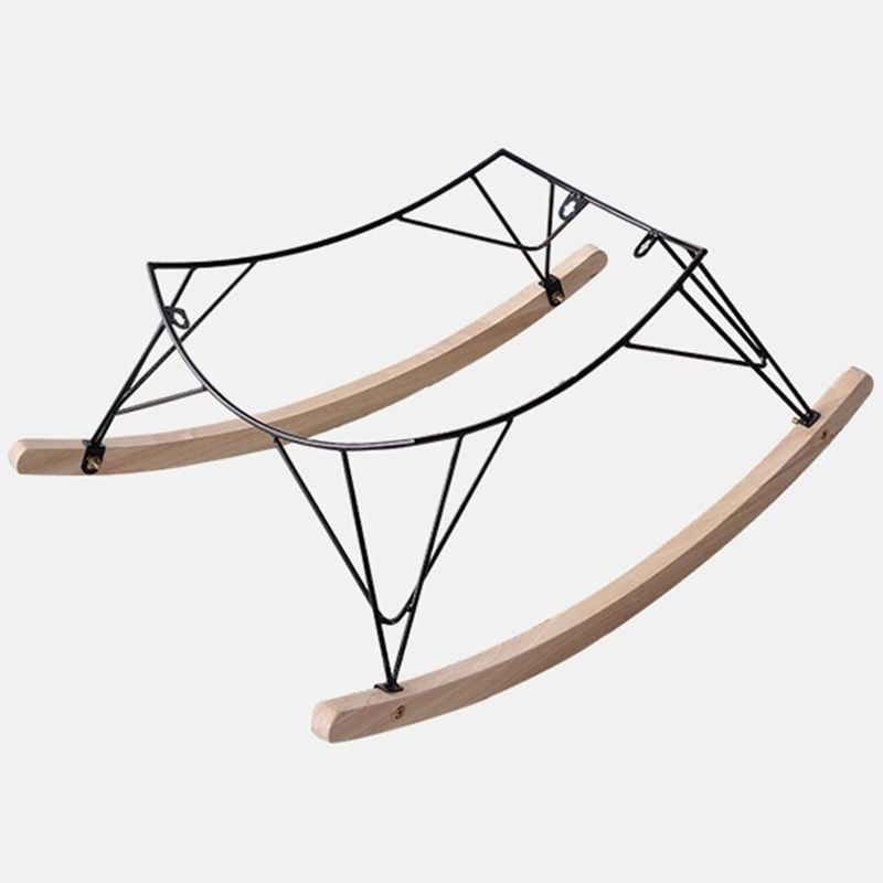 Modern Rocker Chair Upholstered with Light Legs Glider for Living Room