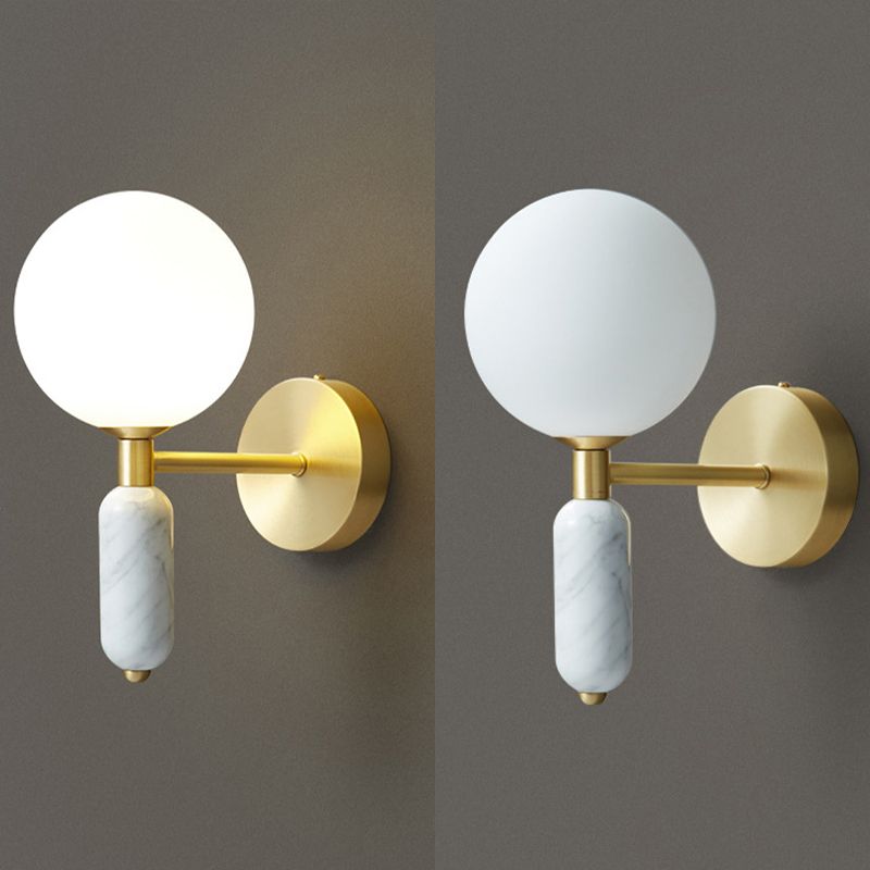 Cobre Marble Wall Donce 1 Cabeza de la pared de la pared de la pared para la sala de estudio junto al lado de la cama