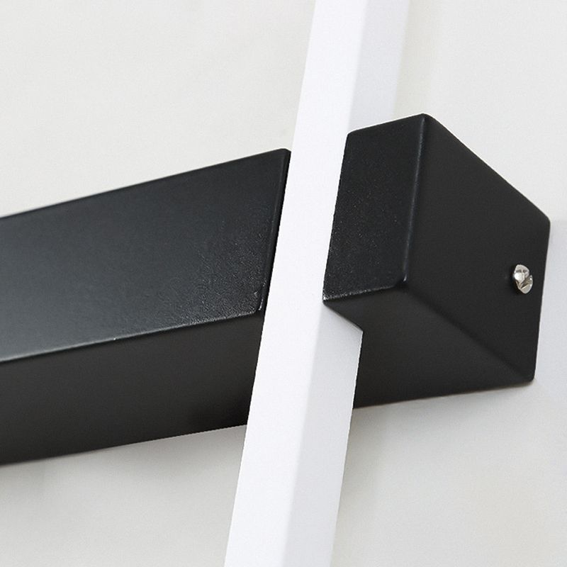 Iluminación de pared lineal moderna 1 luz de pared de luz con sombra acrílica