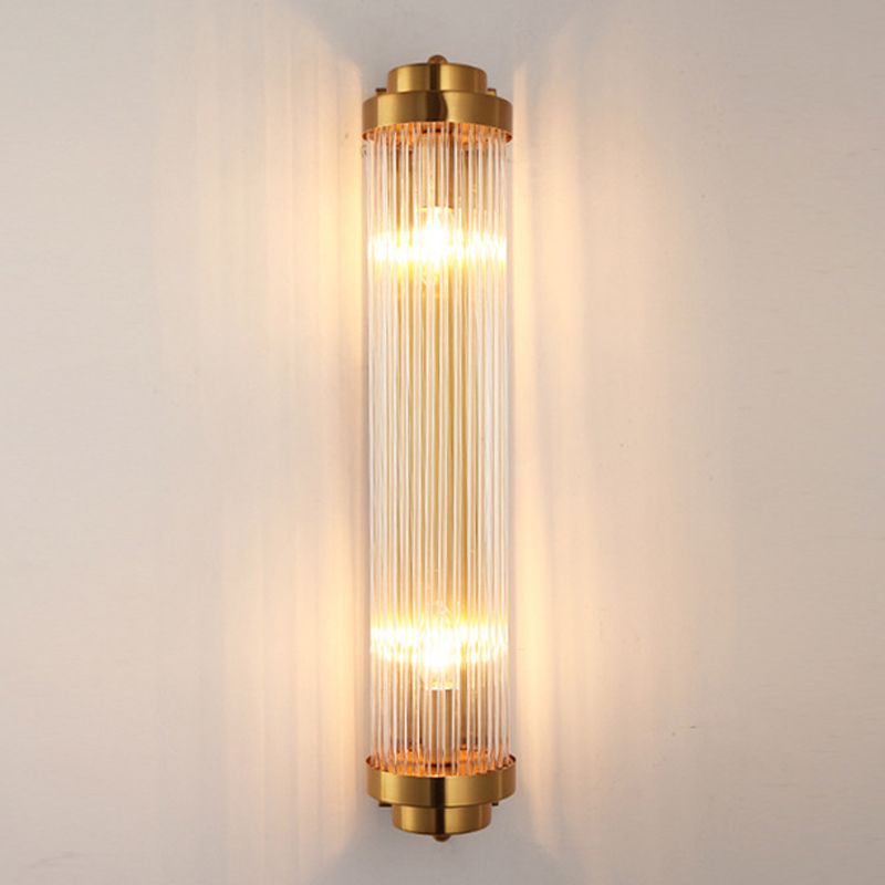 Einstellbare geometrische Schattenwand Wandleuchte moderne Kristallwandmontageleuchte in Gold