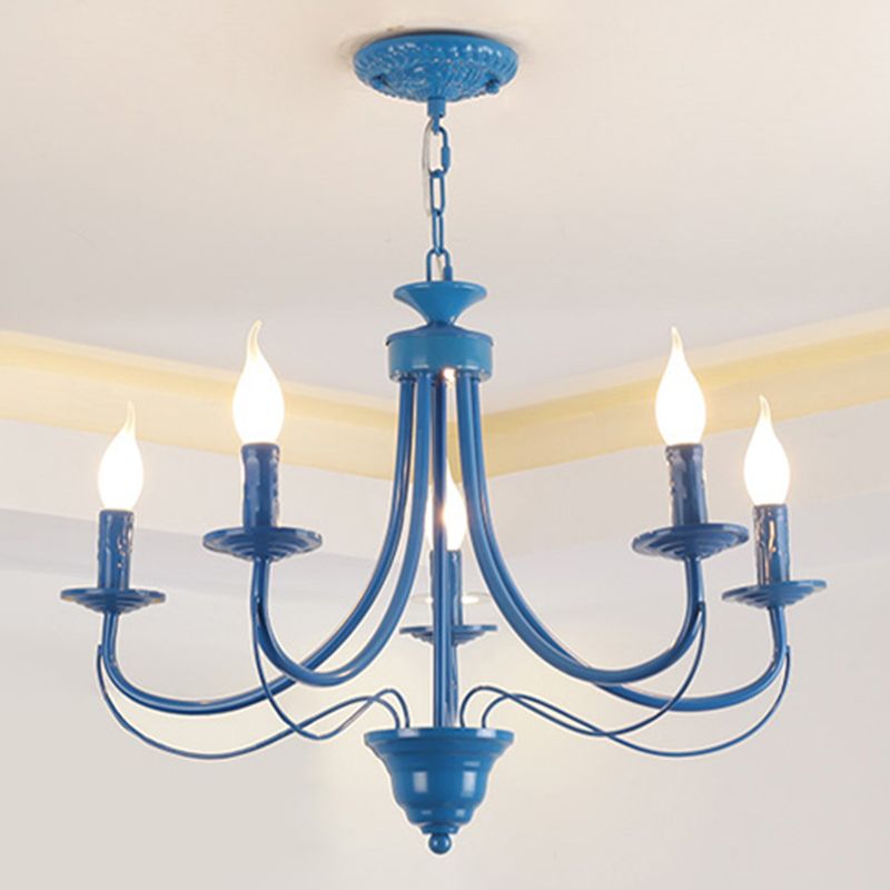 Unique Shape Pendant Chandeliers Contemporary Metal Chandelier Light Fixtures