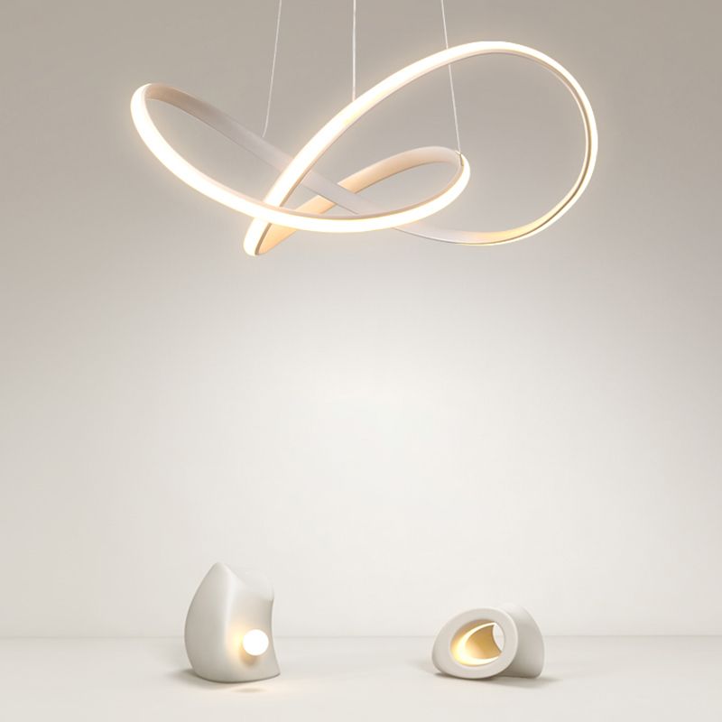 2 colori opzionali in atto opzionale lampadario moderno sospeso per la camera da letto del soggiorno